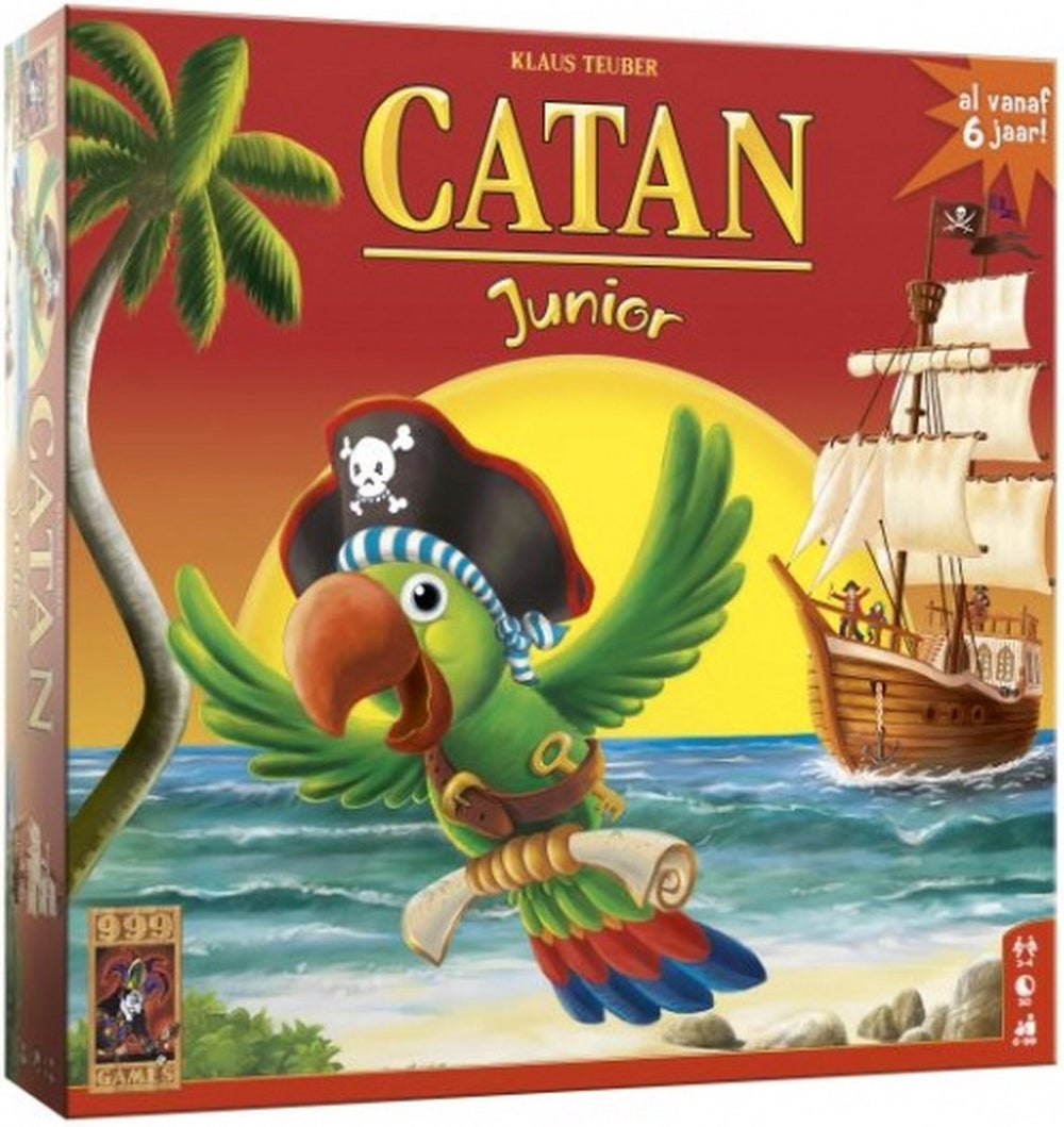 999games 999 games - catan - junior - bordspel - vanaf 6 jaar - kinderspel - gezelschapsspel - educatief spel