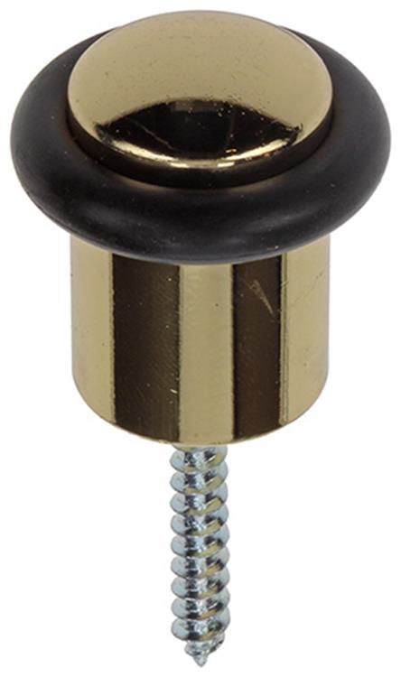 Mack 1047649 - deurstop cilindermodel vermessingd ø 20h30 mm 1 st pc | 6 stuks