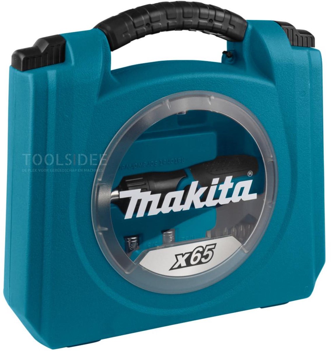 Makita d-42020 ratel- dop- schroefbitset 65-delig in koffer