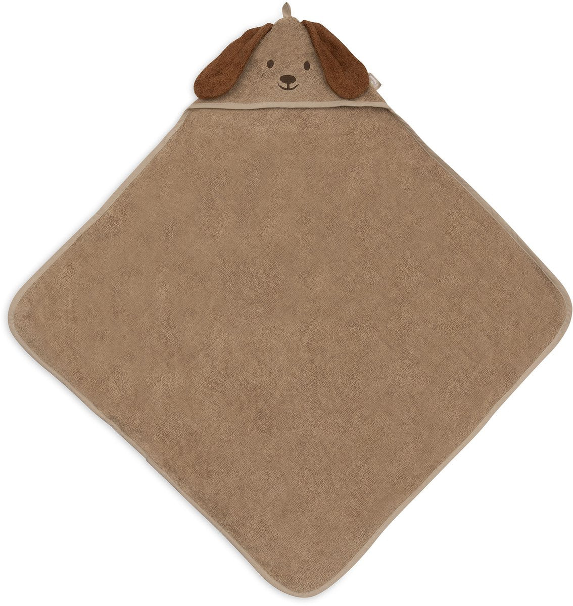 Jollein badcape baby - 100% badstof katoen - 75x75 cm - diego