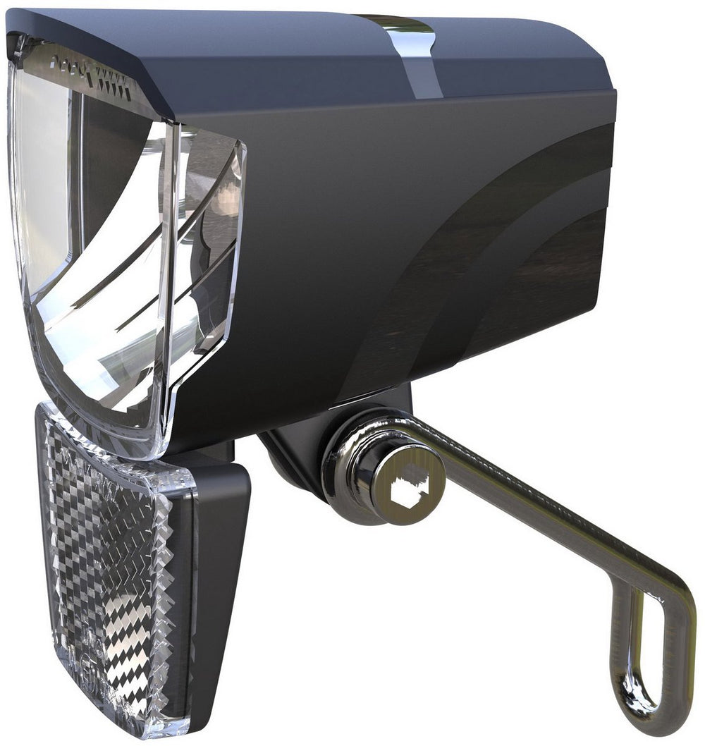 Phare Union LED E-bike (6-44V) Spark noir 50 Lux AM
