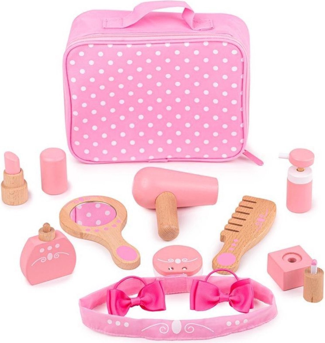 Bigjigs toys - houten schoonheidsset