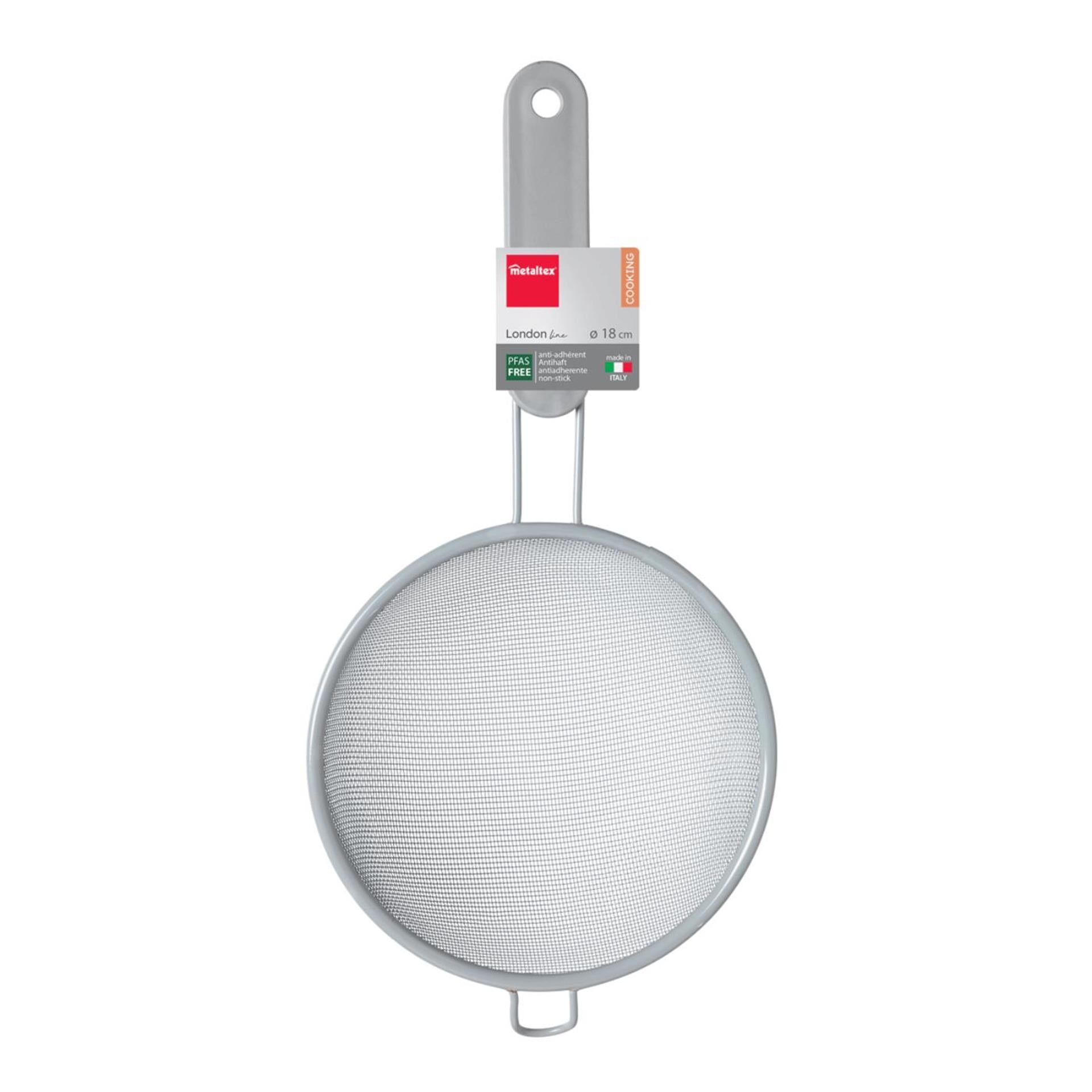 Metaltex zeef 18 cm londonlijn