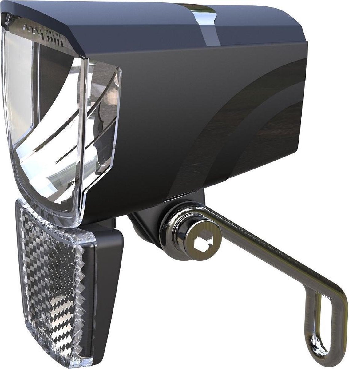Phare Union LED E-bike (6-44V) Spark noir 50 Lux AM