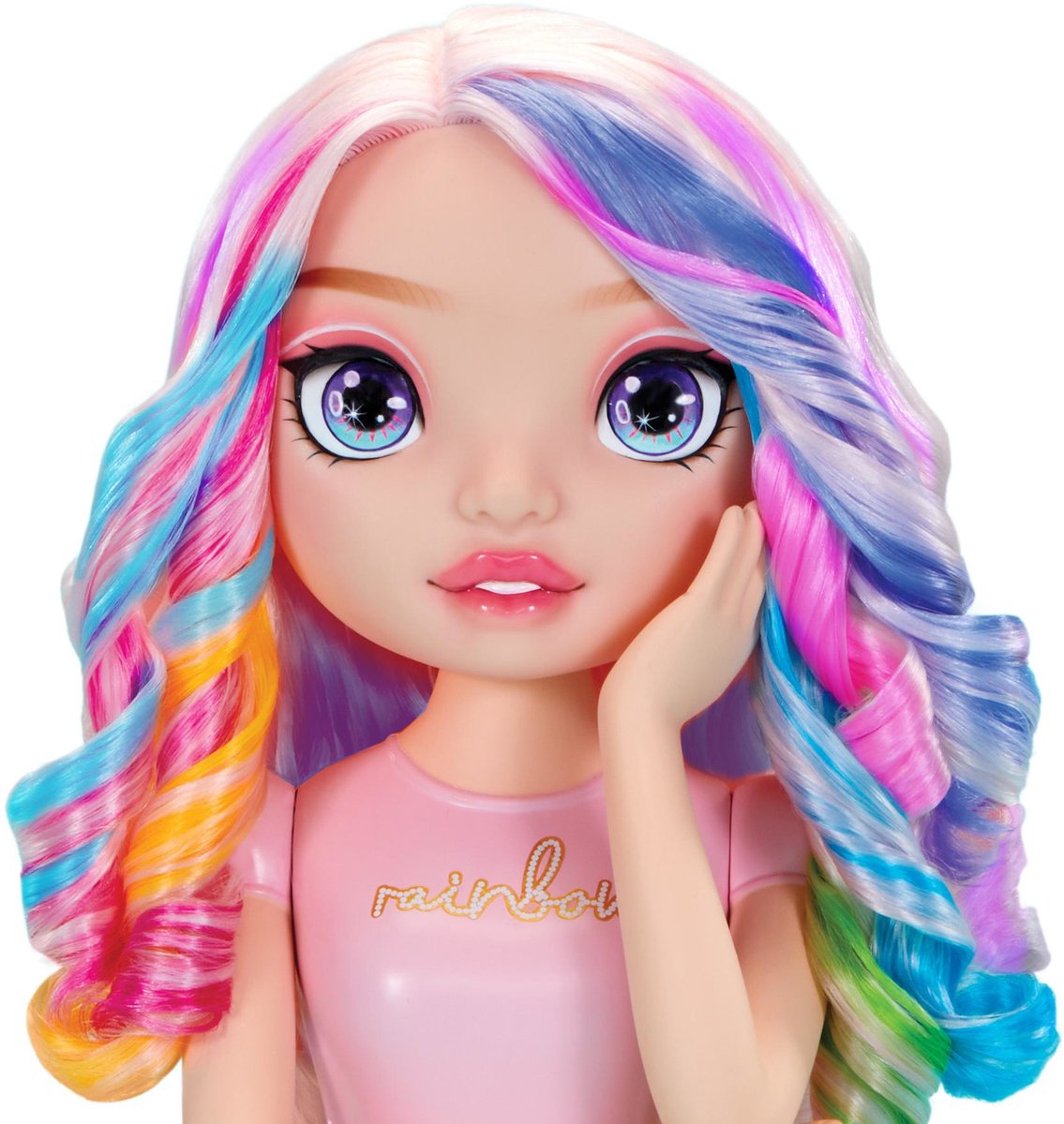 Rainbow hoge styling hoofd speelset