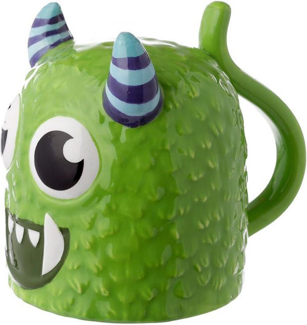 Monstarz groen monster onderboven keramiek mok
