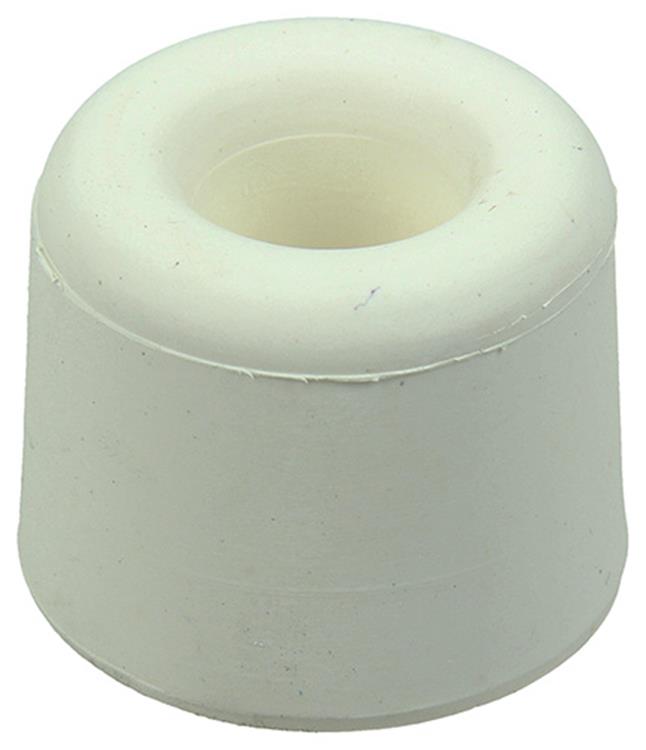 Mack 1047630 - deurstop rubber + schroef wit 30 x 25 mm 2 st pcs | 6 stuks