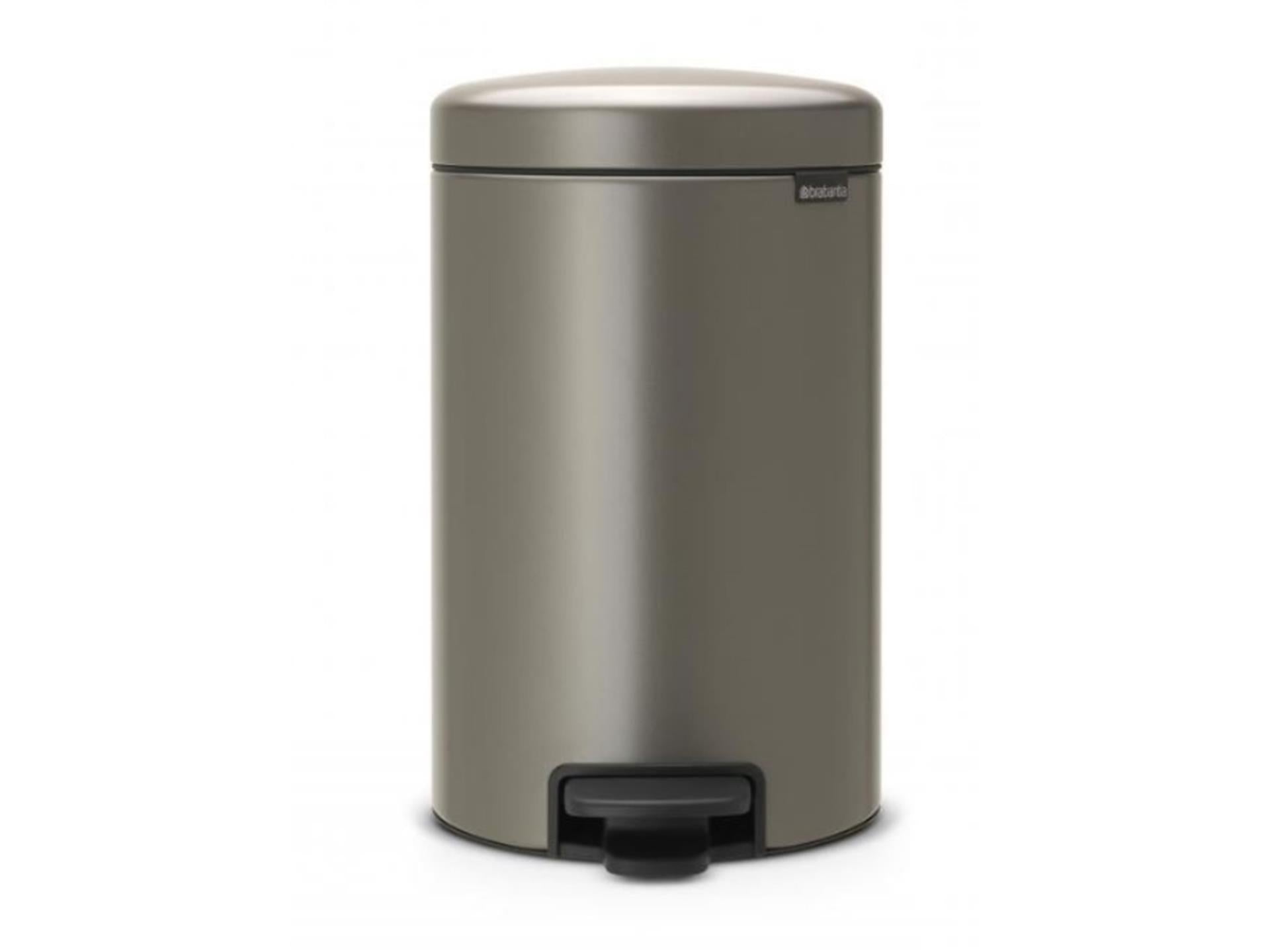Brabantia pedaalemmer newicon 12l platina