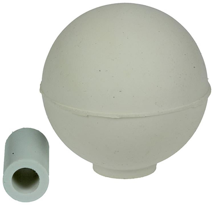 Mack 1047648 - deurbol met plug wit ø 35 mm 1 st pc | 6 stuks