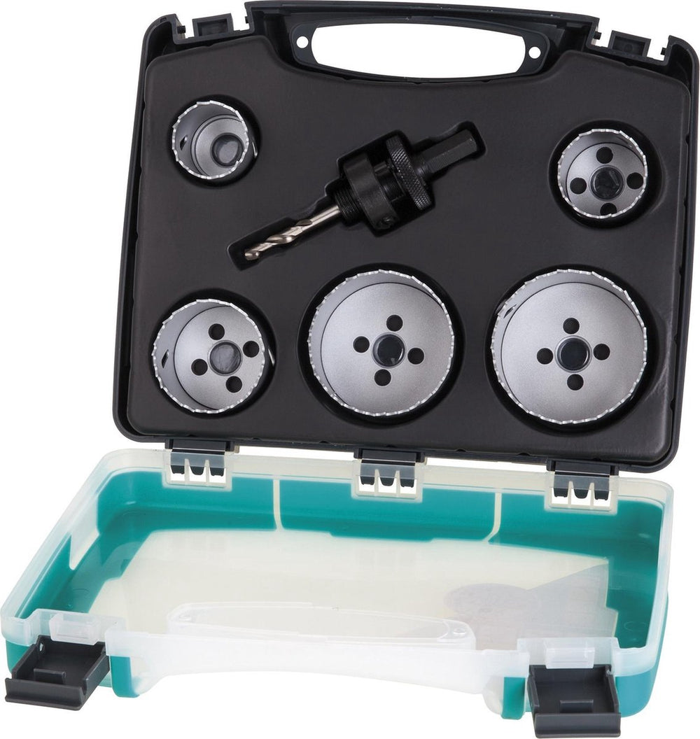Wolfcraft - set bimetalen gatenzagen - ø 35–68 mm - 6-delig - 3764000