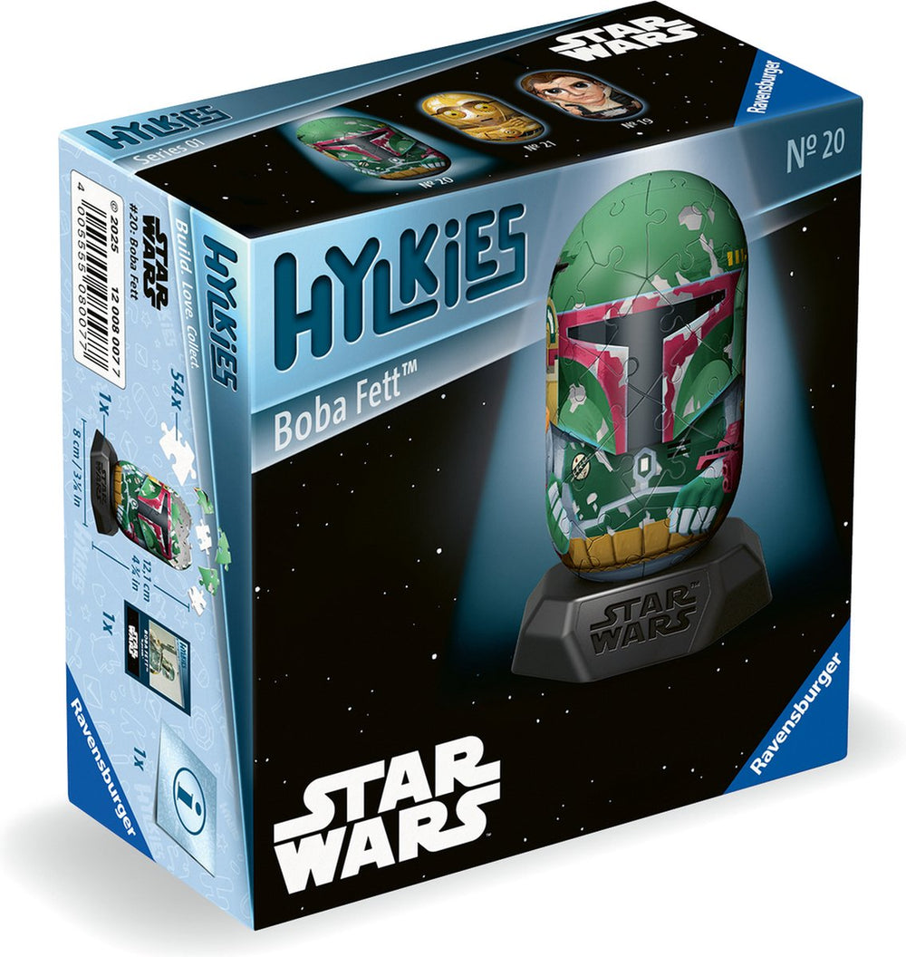 Ravensburger - hylkies - star wars - boba fett - capsule figuur