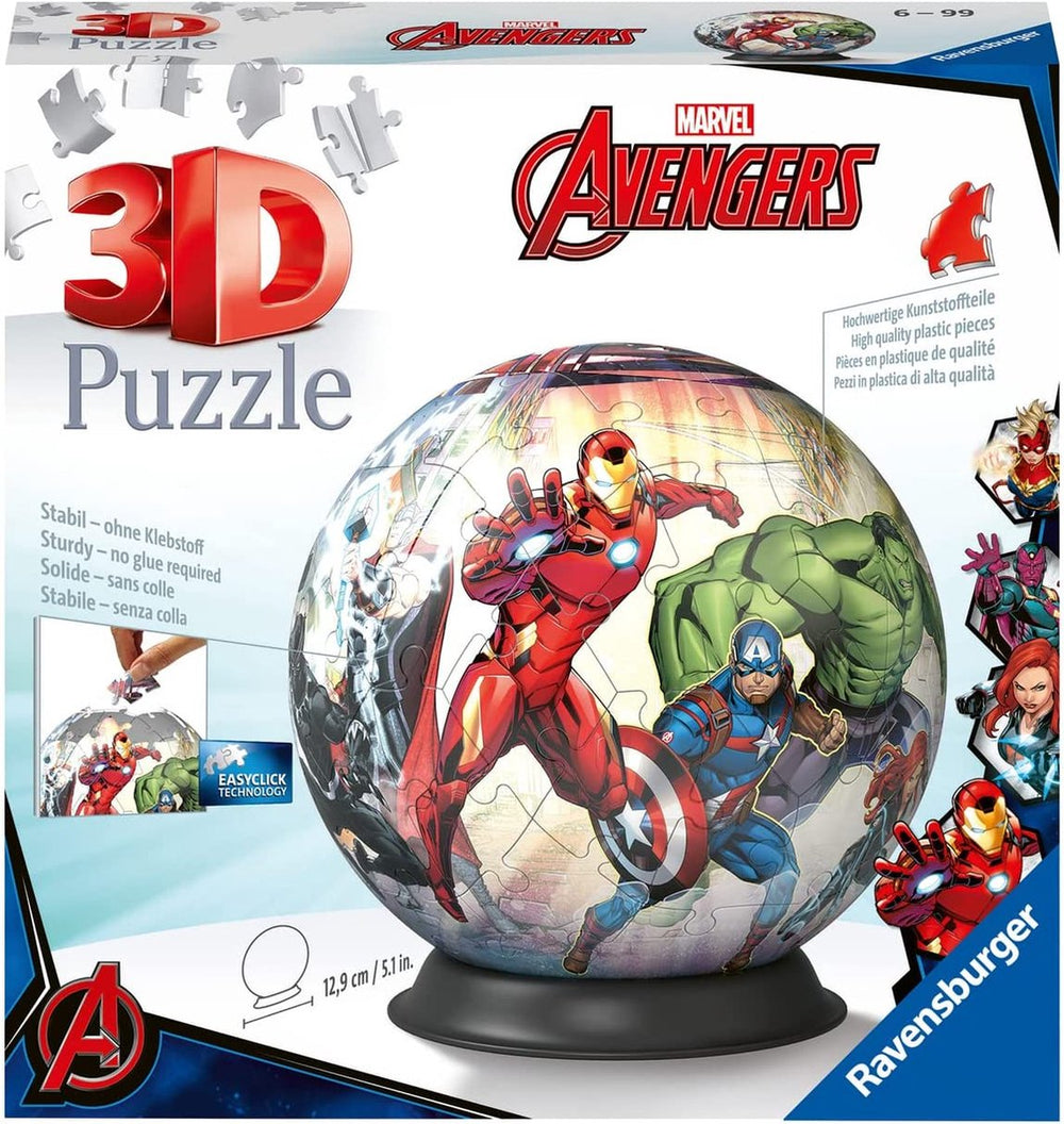 Ravensburger Marvel Avengers 3D Puzzle, 72 pcs.