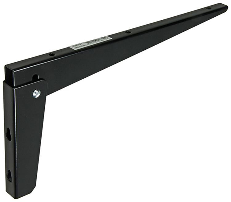 1059331 - plooibare konzool 300x130 mm zwart | 12 stuks