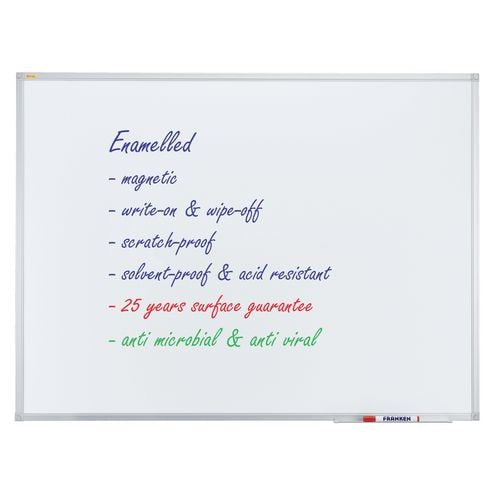 Whiteboard franken premium line 1200 x 1800