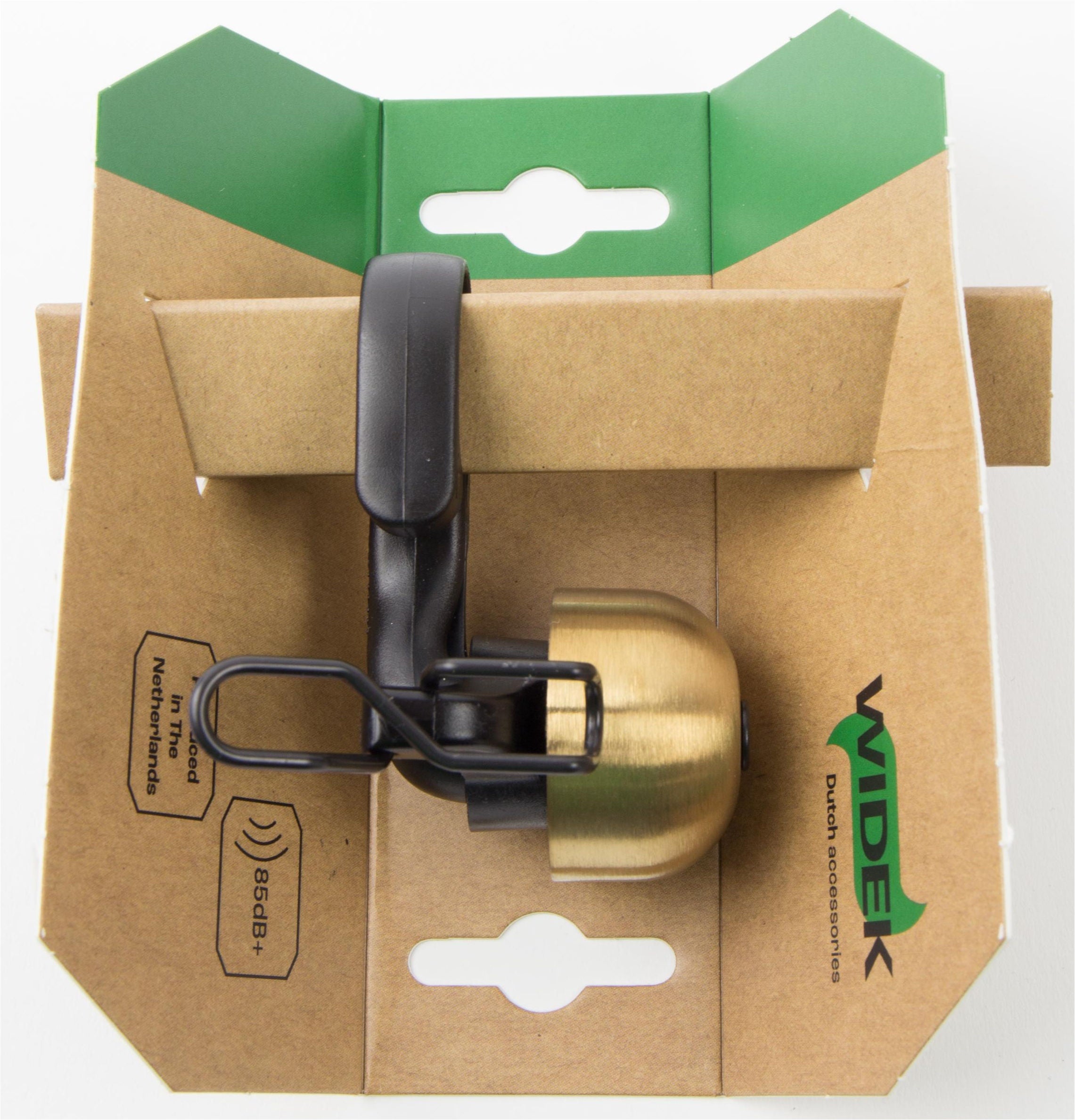 Qibbel widek bel met beugel e-bike pvd-gecoat goud