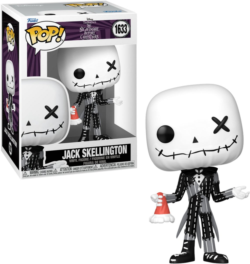 Funko the nightmare before christmas jack skellington vinylfiguur 1633 unisex pop! - neutraal - standard