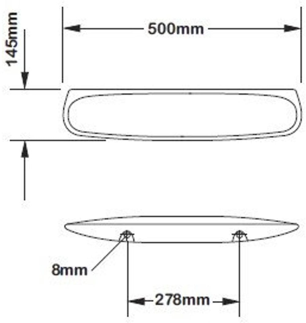 Plieger spring brussel planchet 50cm wit