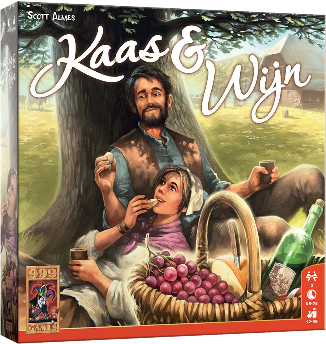 999games 999 games kaas wijn - bordspel