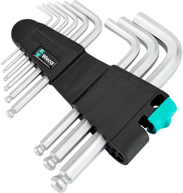 Wera 05021406001 9-delige inbussleutelset - 1,5-10mm