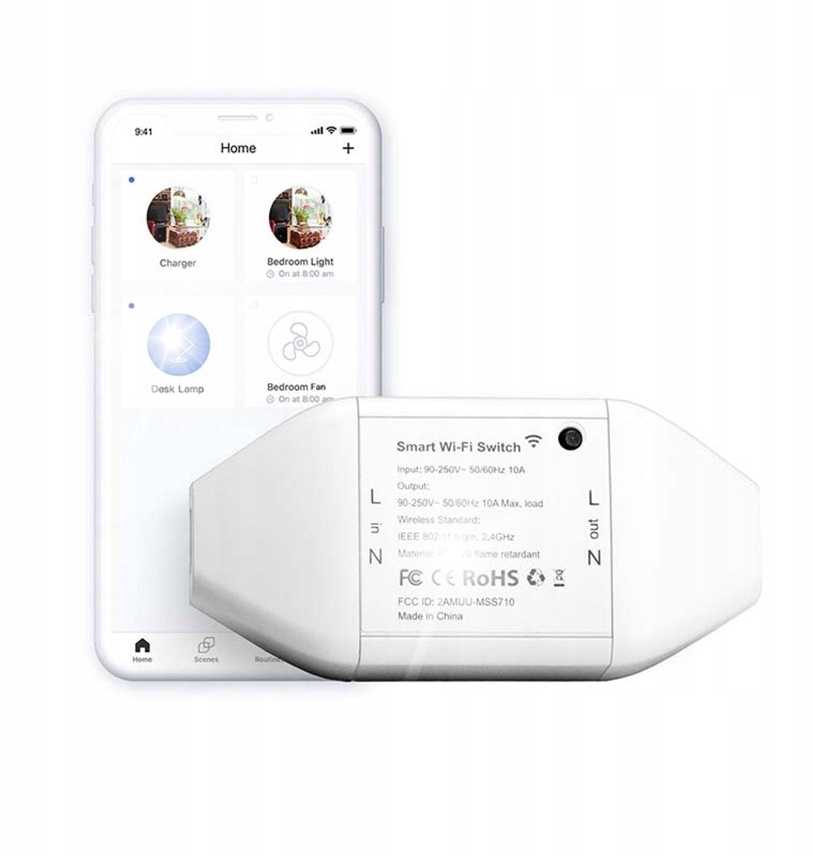 Meross - smart wi-fi switch - apple homekit compatible