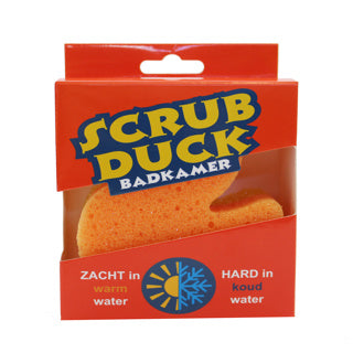 Spons scrub eend badkamer
