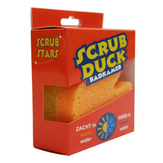 Spons scrub eend badkamer
