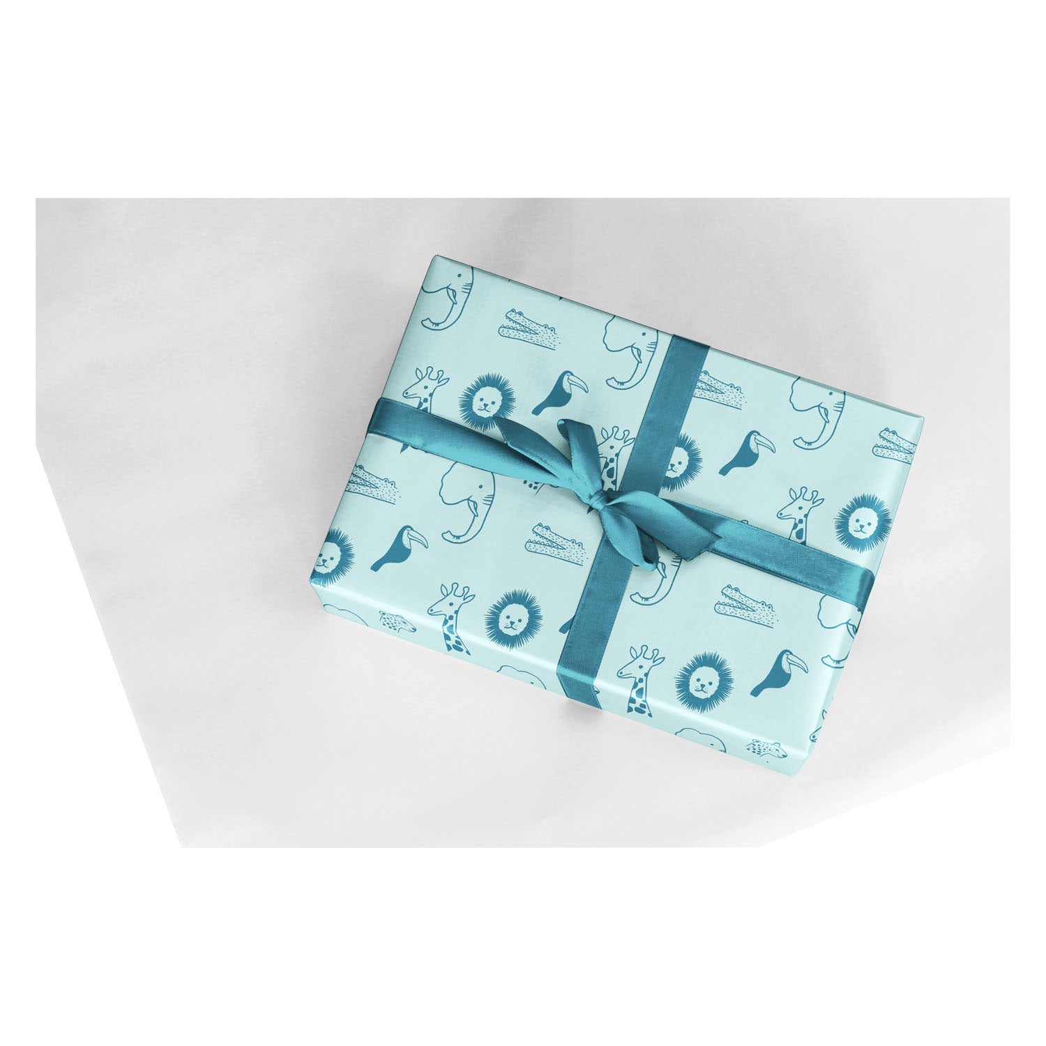 Rotolux inpakpapier baby wilde dieren, 3 mtr.