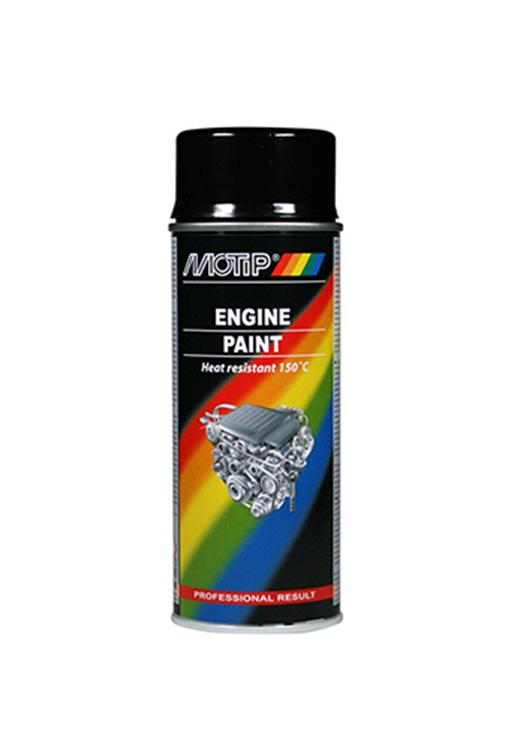 Motip Spuitlak Motorverf Zwart (400ml)