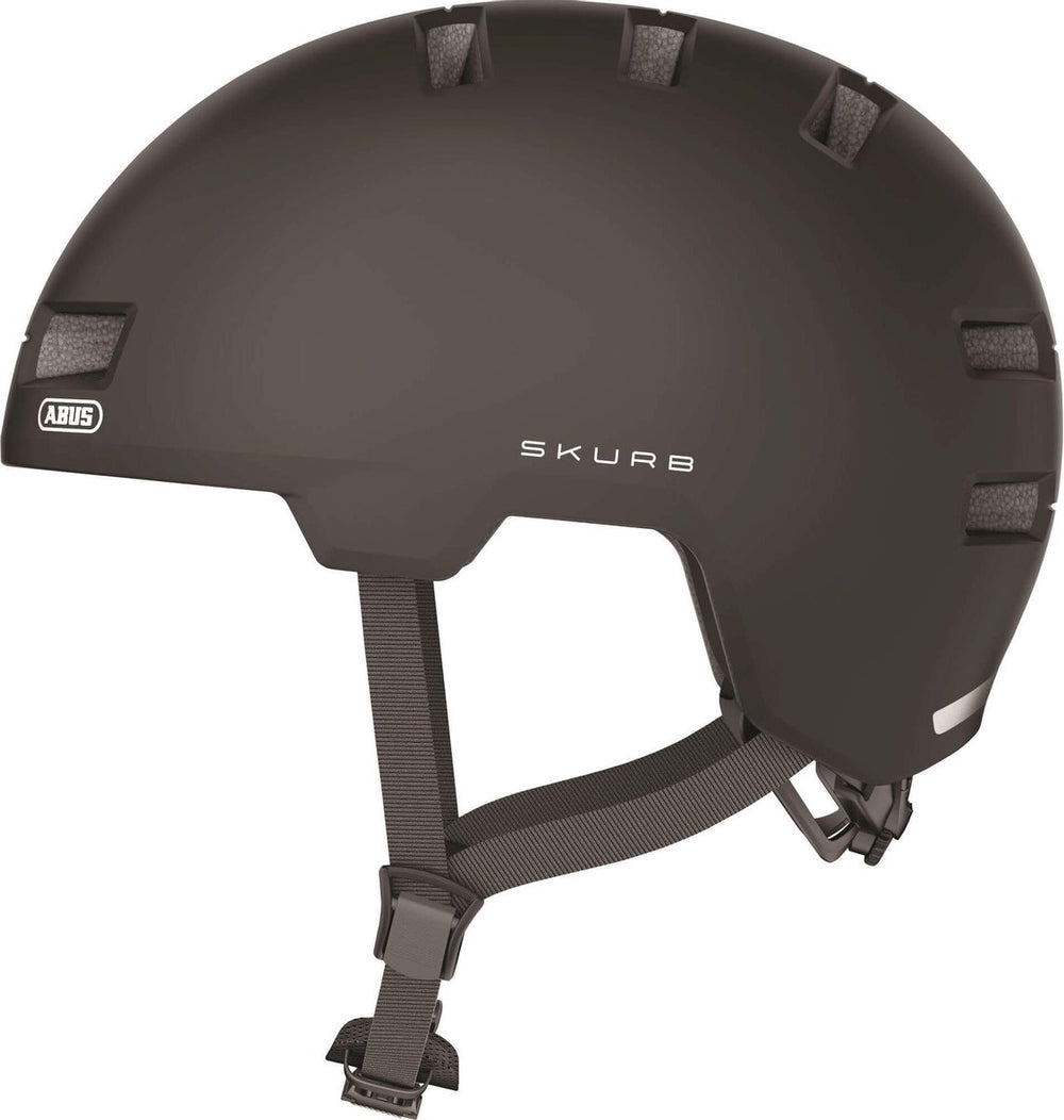 Abus Helm Skurb fluweel Zwart L 58-61cm