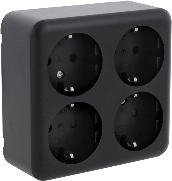 Q-link ql opb wcd 4-vdg ra zwart