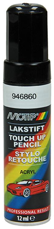 Motip lakstift kompakt acryl autolak zwart (946860) - 12 ml.