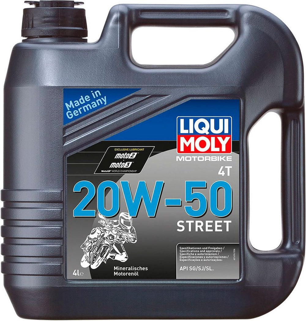 Liqui moly 4l motorbike 4t 20w-50 street 4-takt motoren 1696