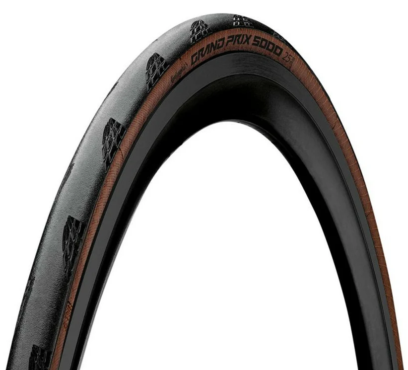 Continental Grand Prix 5000 - Raceband - Heren - Racefiets - 700x25C - Zwart