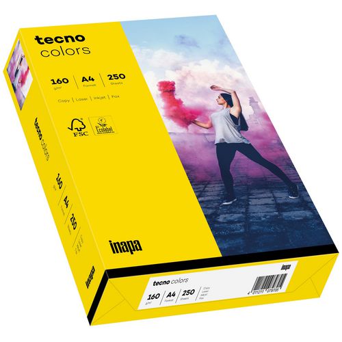 Papier tecno 18 geel