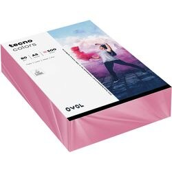 Gekleurd papier tecno a5 80 g m² roze 500 vellen