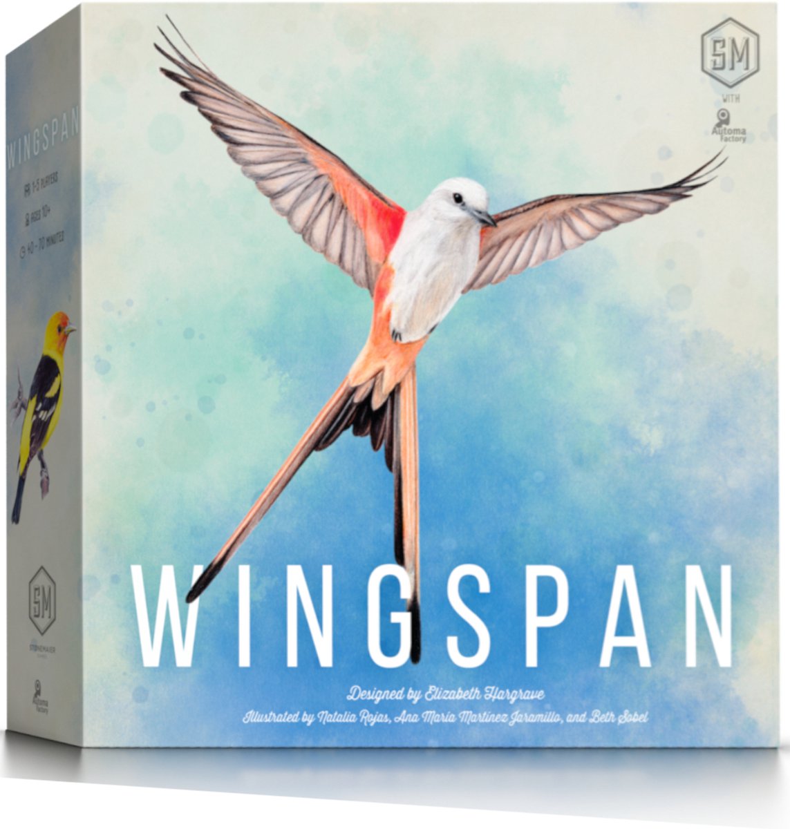 Asmodee Spanwijdte