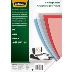 Fellowes inbindkaft merkloos 53800 kunststof 25 stuks