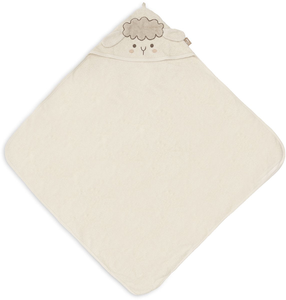 Jollein kapuzenhandtuch frottee 75x75cm - sheep sonny