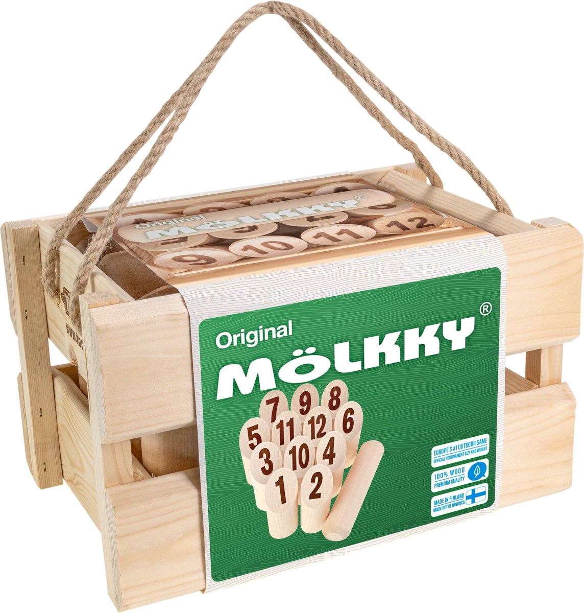 Mölkky Origineel in Opbergkist