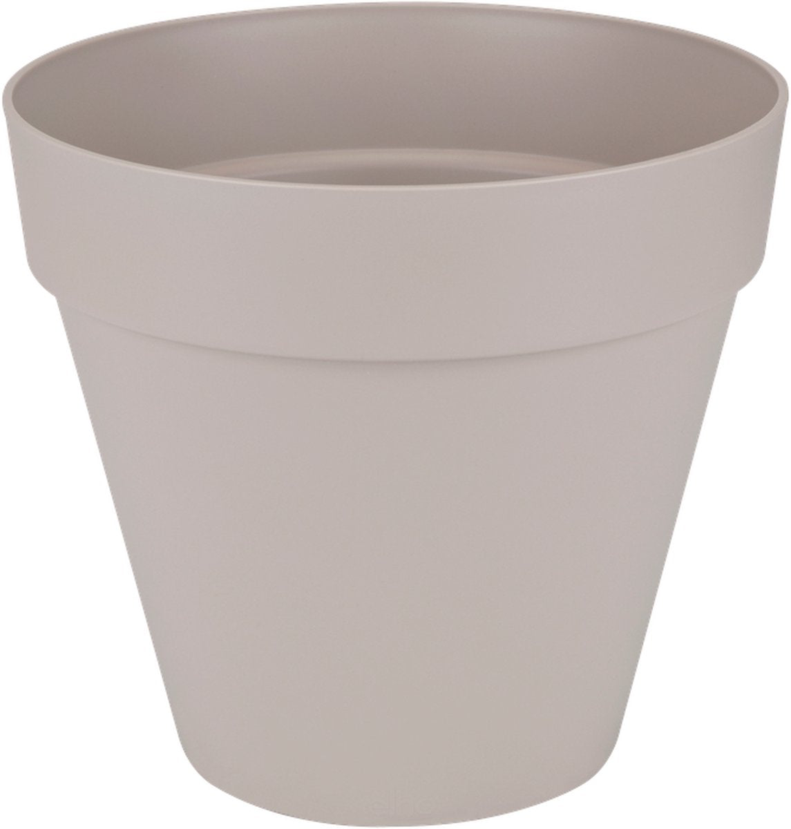 Elho loft urban rond 40 - bloempot voor buiten - ø 38.5 x h 35.3 cm - warm grijs