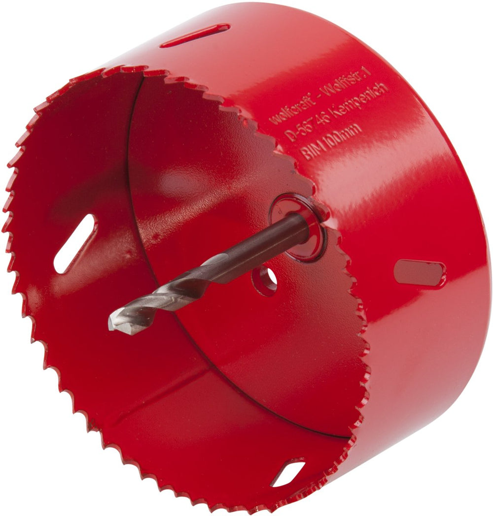 Wolfcraft - gatenzaag 100mm - bim gatenboor 100 mm - 5493000