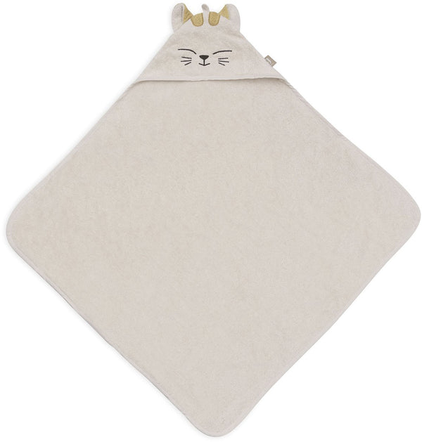 Jollein badcape baby - 100% badstof katoen - 75x75 cm - charlie 98