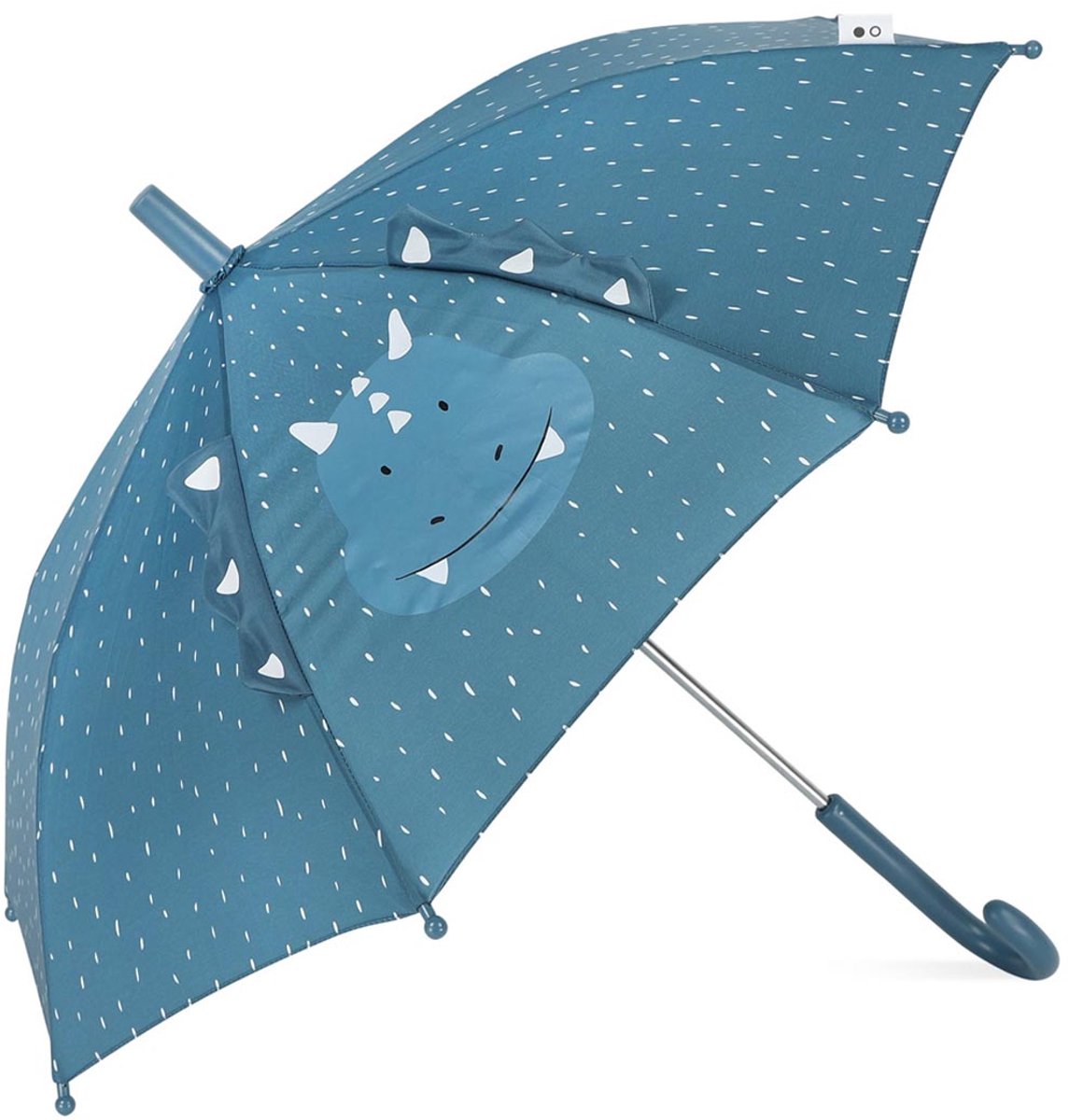 Trixie kinderparaplu - mr. triceratops - voor jongens en meisjes - kleine paraplu - dino - blauw