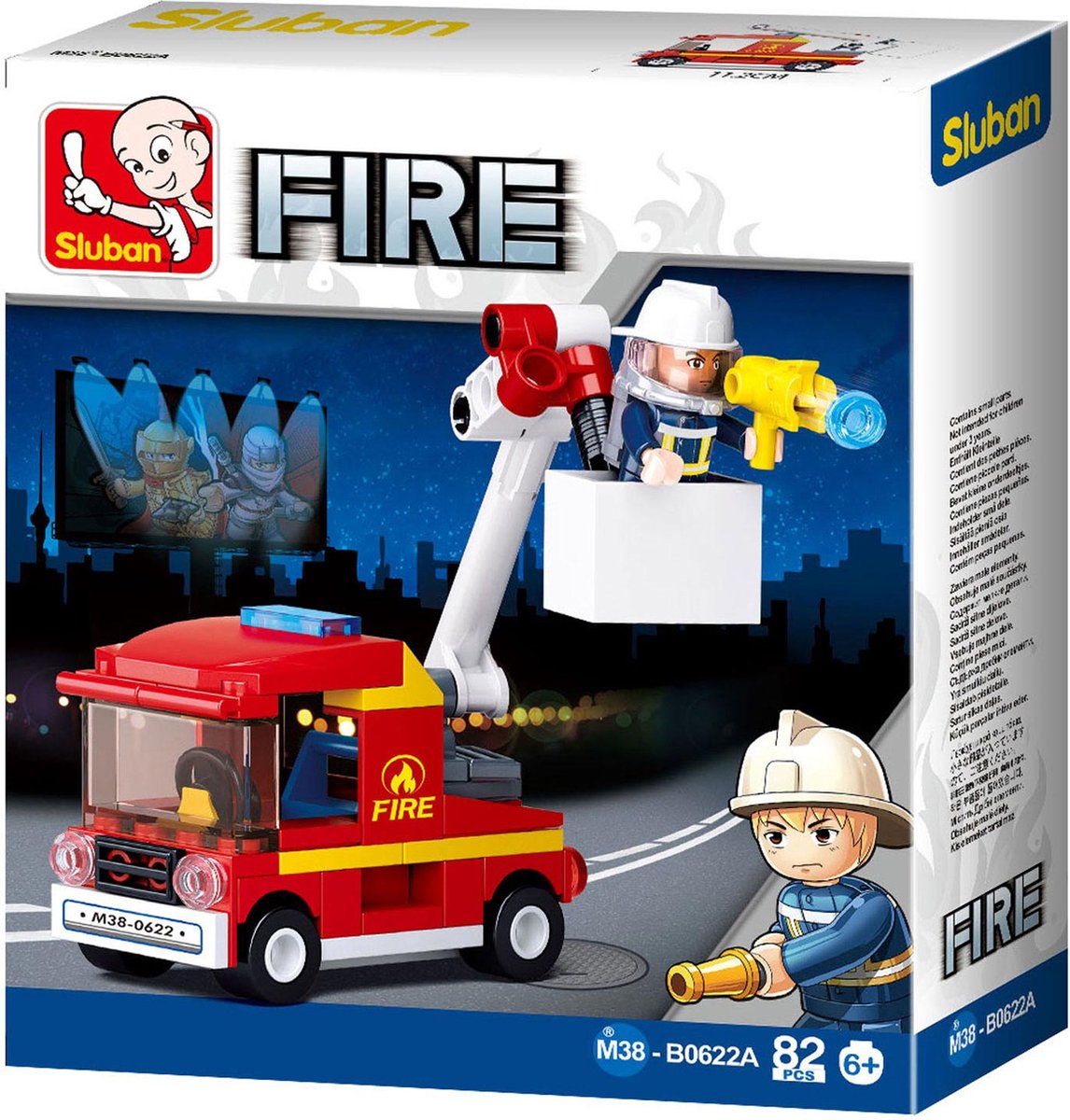 Sluban fire: kleine hoogwerker (m38-b0622a)