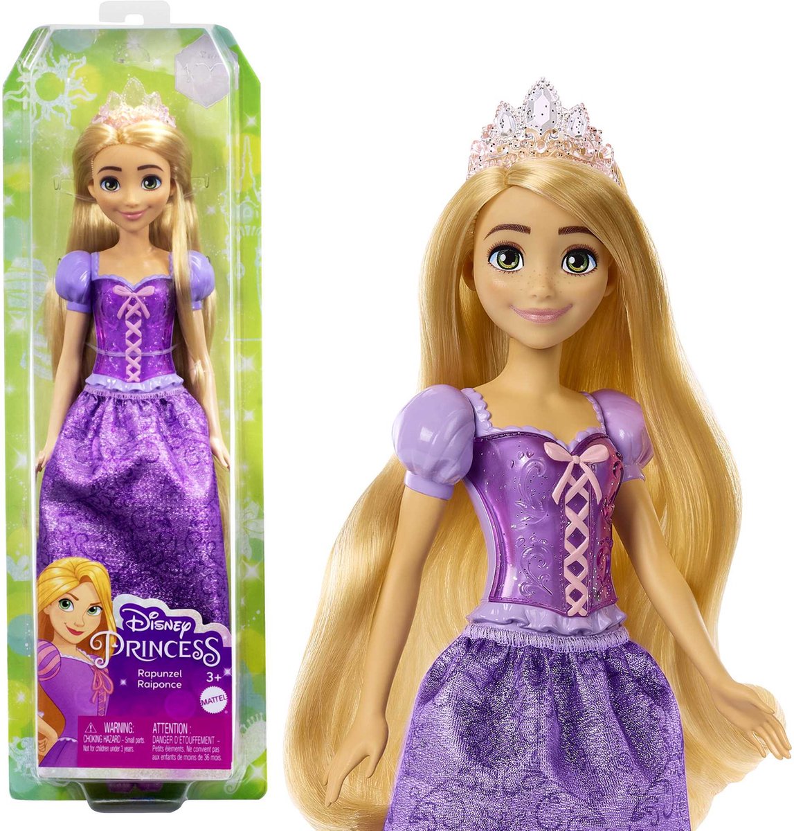 Mattel disney princess - prinsessen pop - prinses rapunzel