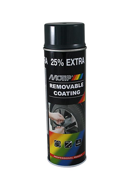 Verwijderbare koolstofcoating.