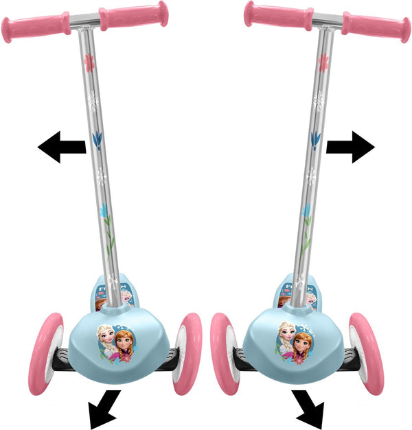 Stamp disney frozen 3-wiel kinderstep - steering step - meisjes - wit blauw