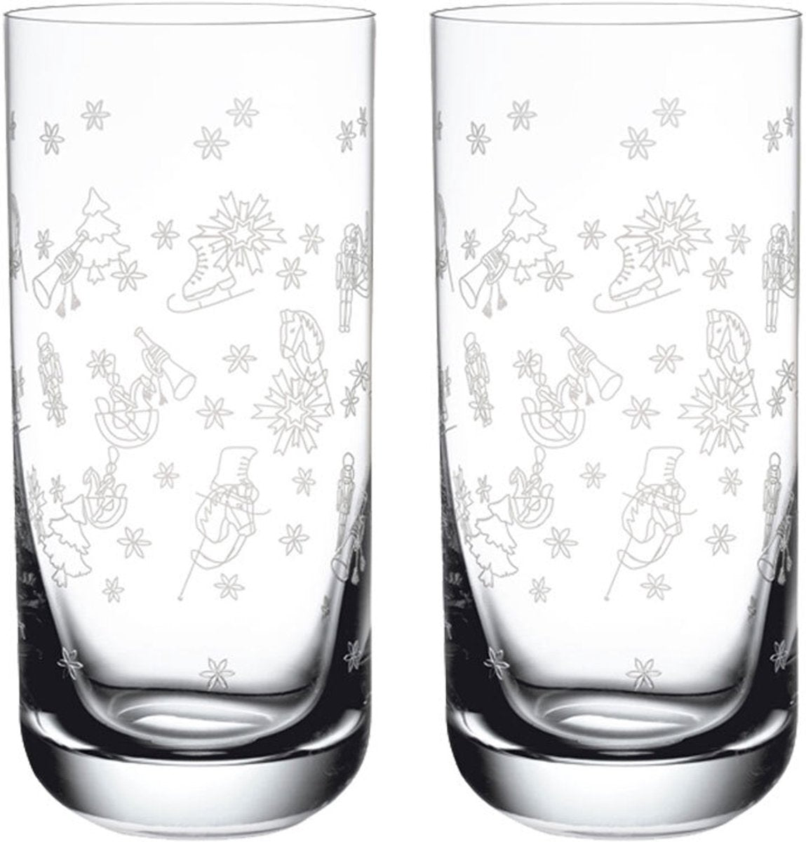 Merkloos sans marque villeroy boch toy's delight longdrink glas 33 cl 2 stuks