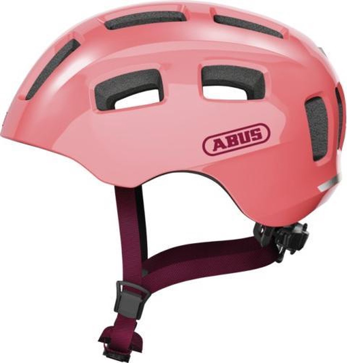 Abus helm youn-i 2.0 levend koraal m 52-57cm