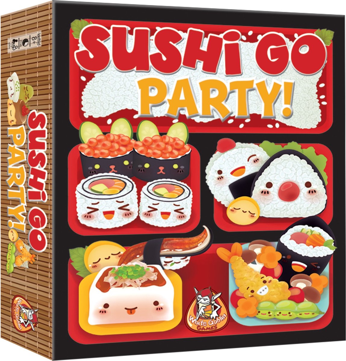White Goblin Games Sushi Go Party - Extended Card Game for the Whole Family